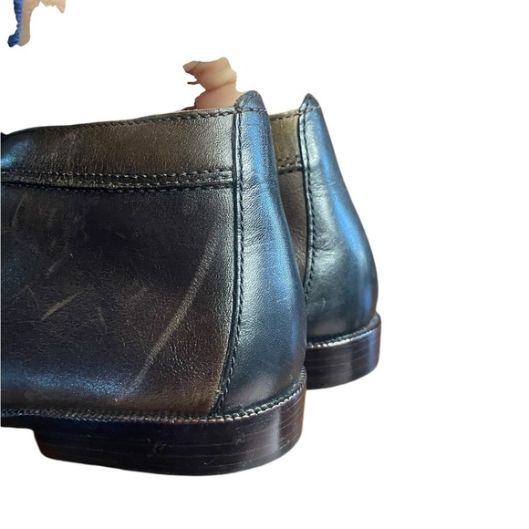 G.H BASS women’s Pamela Black brown Leather Lace Up Ankle Boots sz 7.5 preloved - Picture 10 of 14